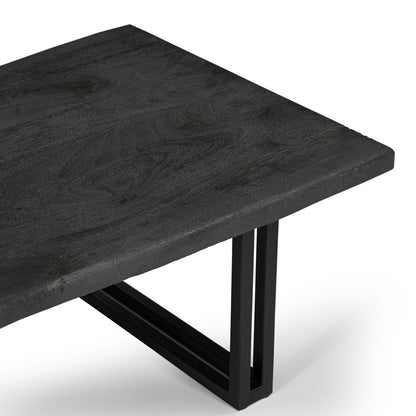 Sparrow Solid Wood Coffee Table - Gray.