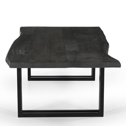 Sparrow Solid Wood Coffee Table - Gray.