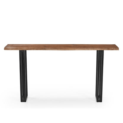 Sparrow Solid Wood Console Table - Brown