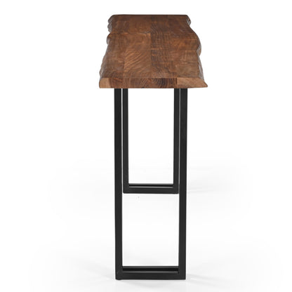 Sparrow Solid Wood Console Table - Brown