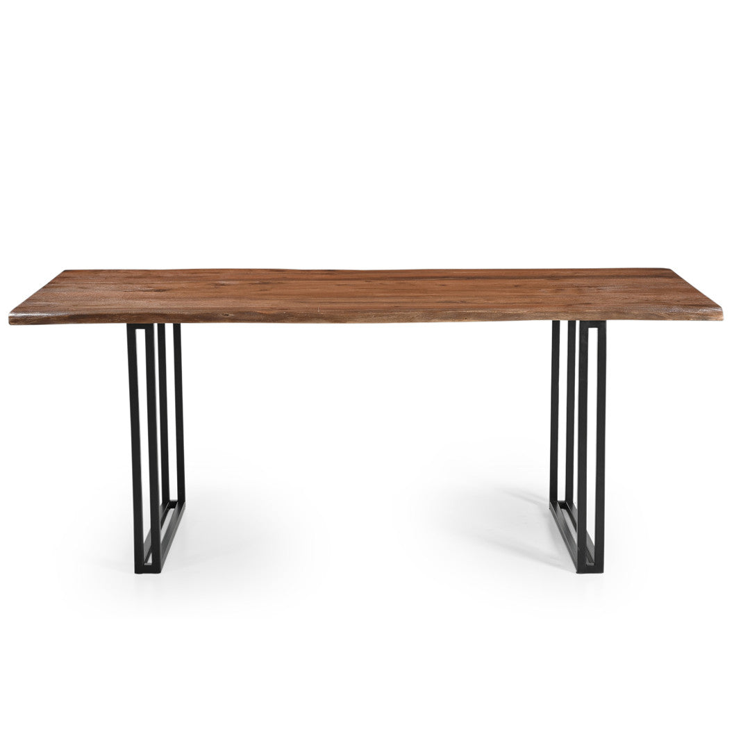 Sparrow Solid Wood Dining Table - Brown