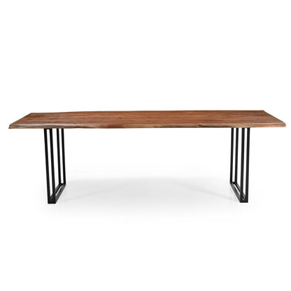 Sparrow Solid Wood Dining Table - Brown