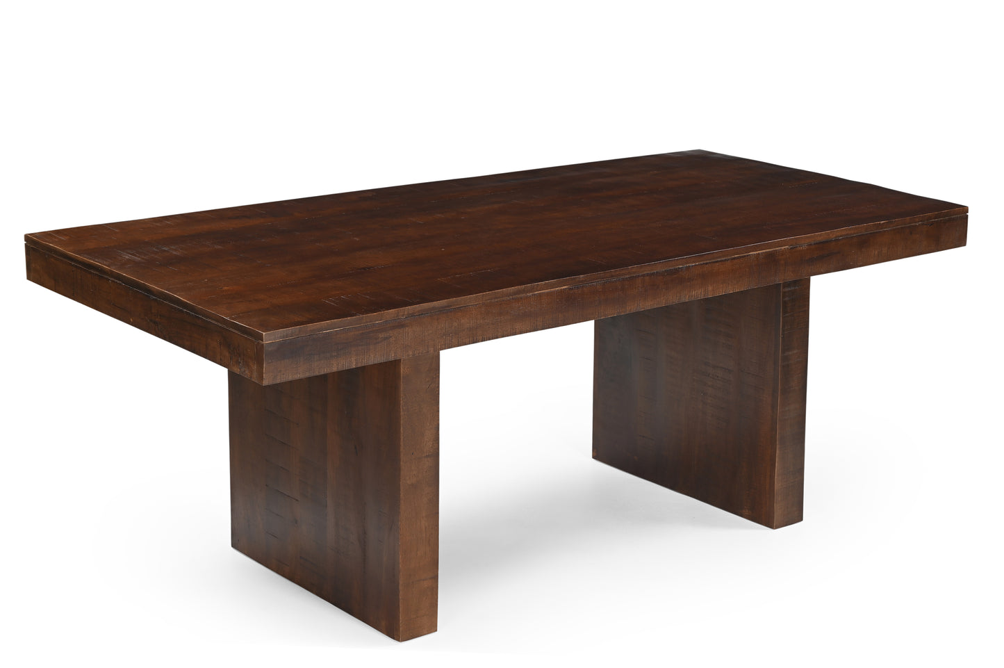 Timbergirl Solid Dark Mango Wood Dining Table - 80"