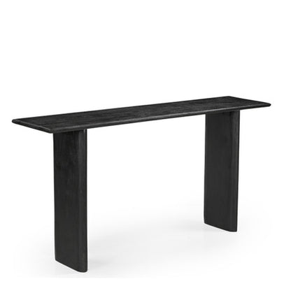 Grackle Solid Wood Console Table -  Black