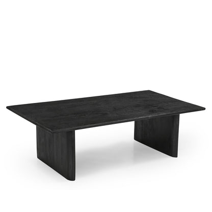 Grackle Solid Wood Coffee Table- Black.