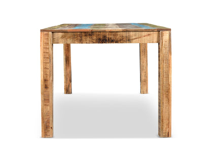 Timbergirl Suman Rustic Multicolor Dining Table