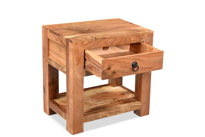 Timbergirl Ajmer Solid Wood Side table