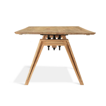 Branch Live Edge Industrial Dining Table