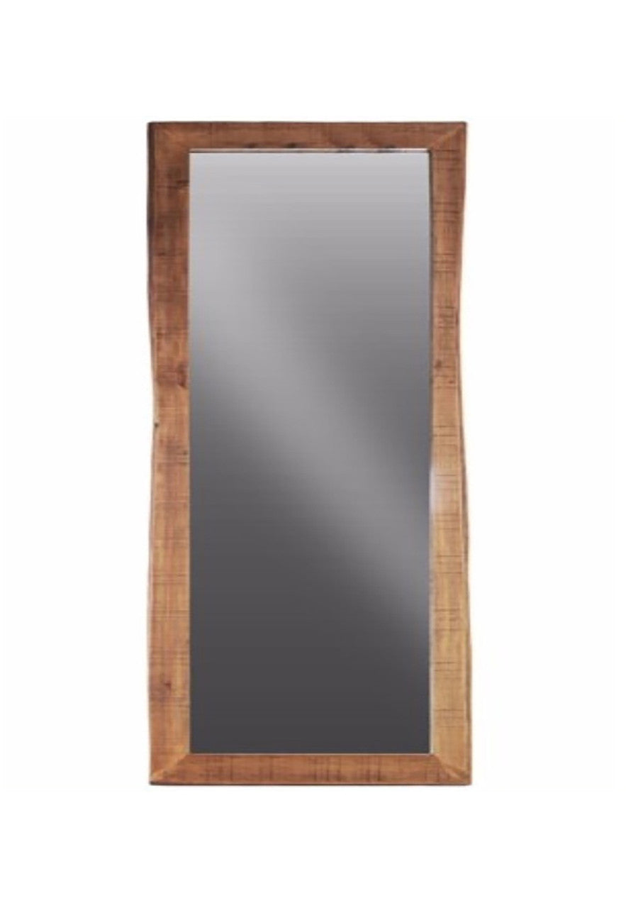 Timbergirl Solid Acacia Wood Live Edge Mirror